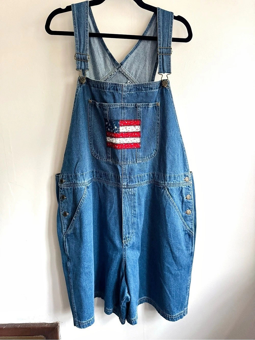Haiks Denim Bib Overalls Waist 22W